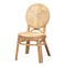 Baxton Studio Carita Modern Bohemian Natural Brown Rattan Dining Chair 234-13346-ZORO - alternate 1